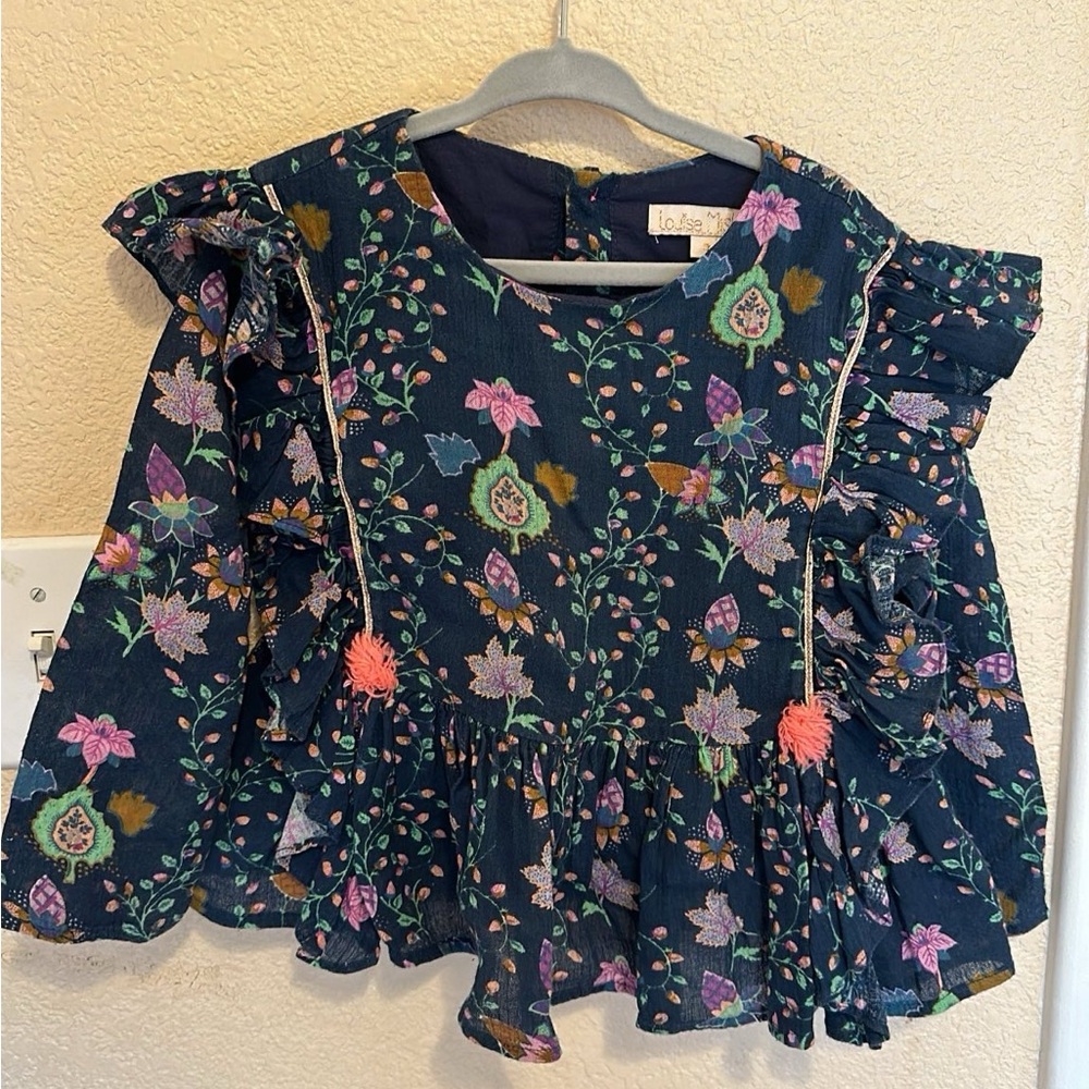 Beautiful Little Girls Cotton Blouse